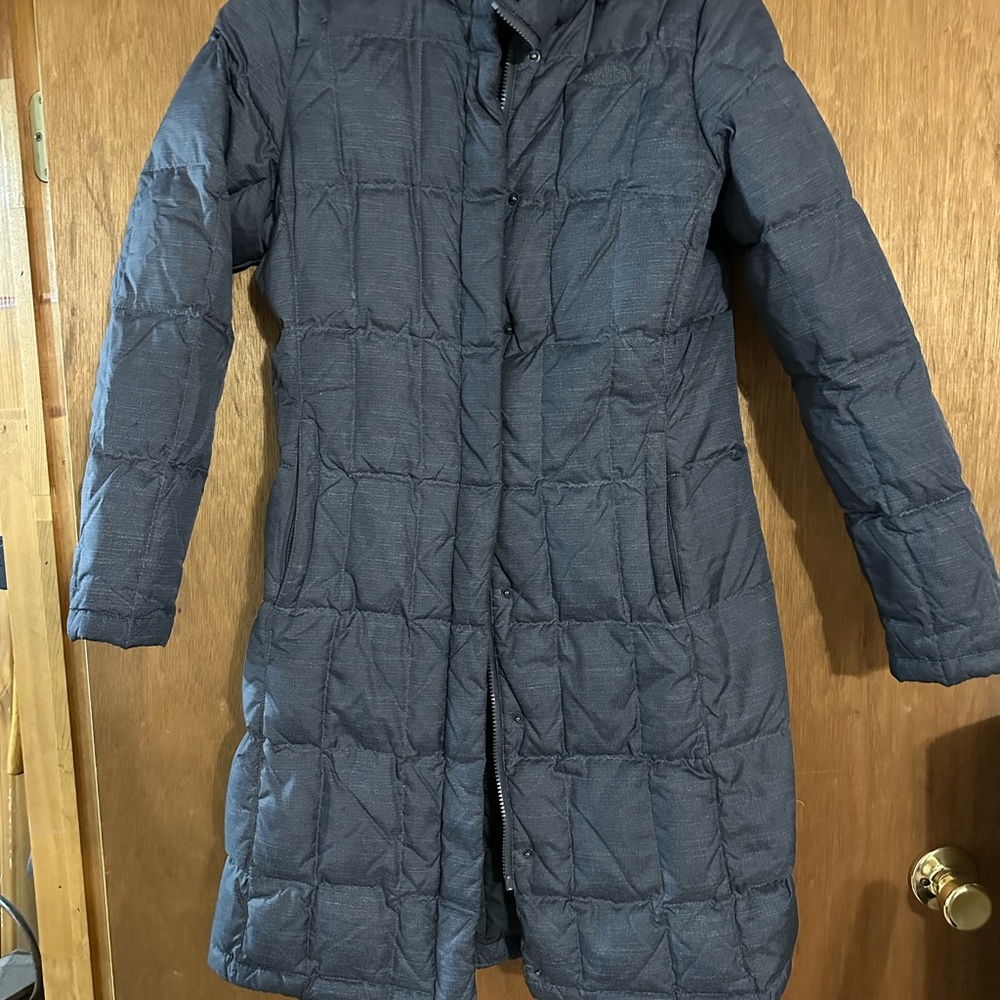 Brand new North face long winter coat!!